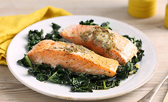 Serve up deliciously marinated, responsibly farmed salmon