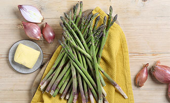 British-grown, organic asparagus is back in season