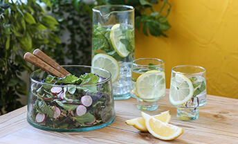 Find brand-new glassware from The Atlas Works