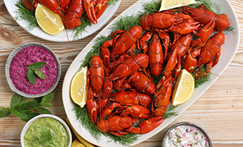 Serve up rich, buttery crayfish from Kennet Crayfish