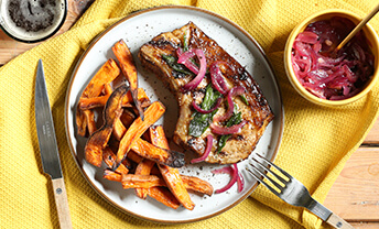 Discover The Green Butcher's organic pork loin chops