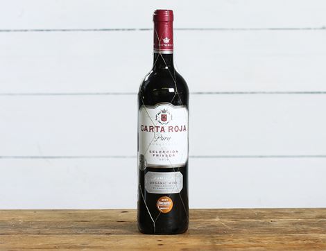 carta roja pura monastrell no added sulphur
