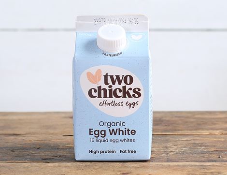 liquid egg whites two chicks