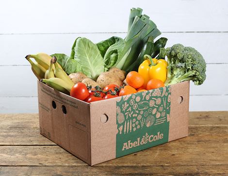 organic medium packaging free fruit and veg box abel and cole