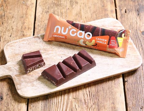 Cashew & Vanilla Chocolate Bar, Organic, nucao (40g)