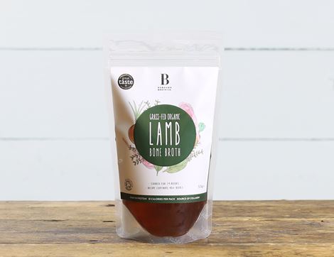 Lamb Bone Broth, Organic, Borough Broth Co (324g)