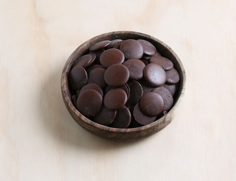 Dark Chocolate Buttons Refill (73%), Organic, Cocoa Loco (250g)