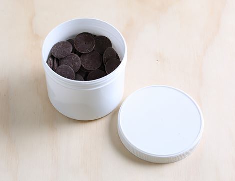 Dark Chocolate Buttons Refill (73%), Organic, Cocoa Loco (250g)