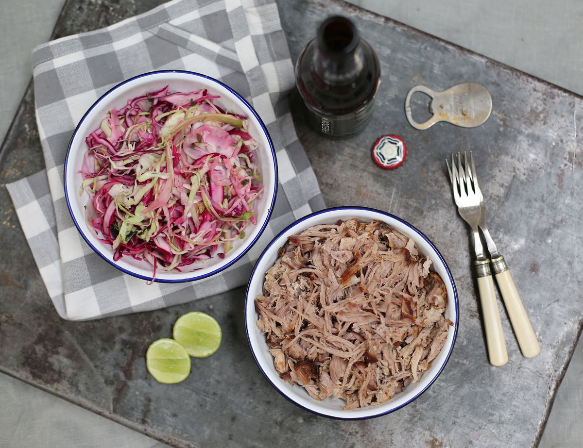 Pulled Pork with Crisp & Crunchy Slaw