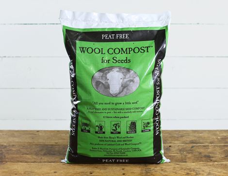woold compost for seeds suitable for organic growing dalefoot compost