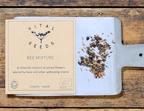 organic bee friendly lower seeds mix vital seeds