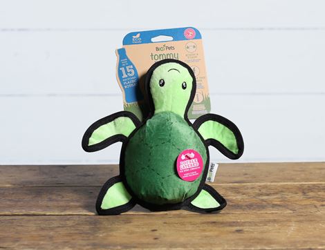 strong turtle rough and tough toy for dogs beco