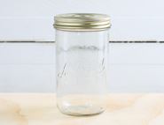glass storage jar le parfait 1 litre