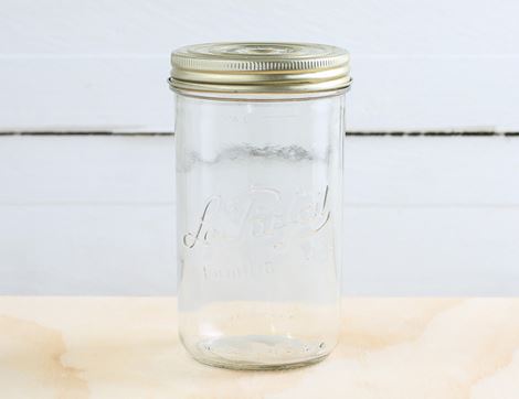 glass storage jar le parfait 1 litre
