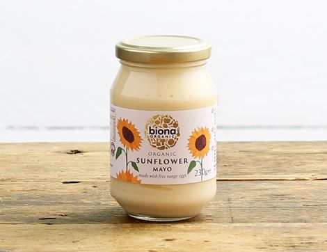 Mayonnaise with Sunflower Oil, Organic, Biona (230g)
