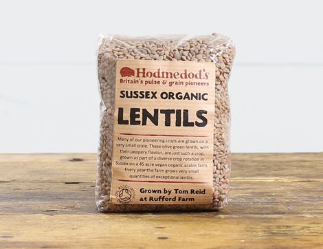 British Lentils, Organic, Hodmedods (500g)