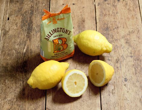 organic lemon and sugar bundle