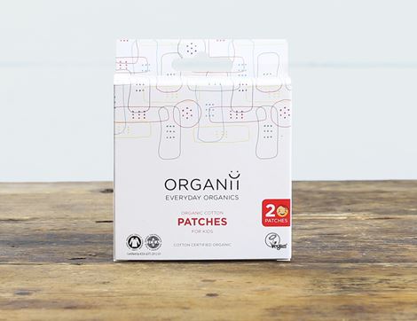 organic kids cotton plasters organii