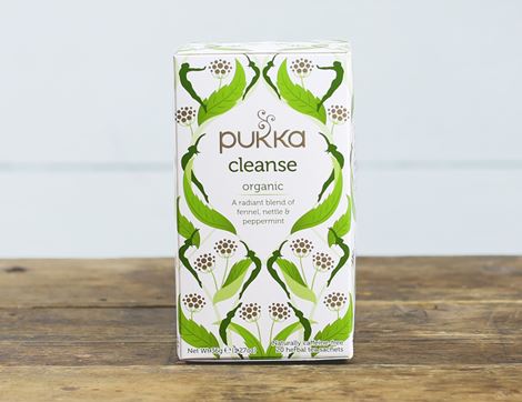 organic cleanse tea pukka