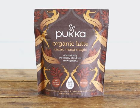 organic cocao maca magic latte pukka