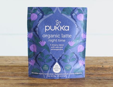 organic night time latte pukka