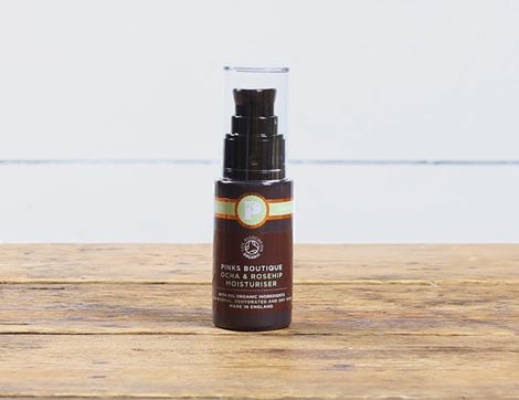 organic ocha and rosehip moisturiser pinks boutique