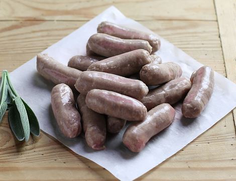 Pork Cocktail Sausages - Previously Frozen - Organic, Roam & Relish (340g, pack of 16)