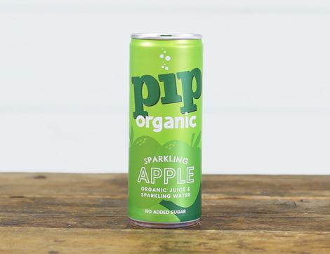 organic sparkling apple juice pip