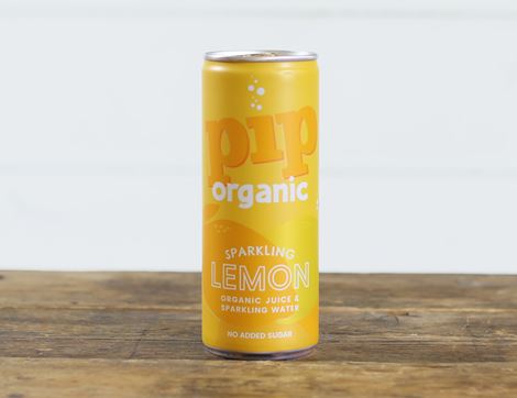 organic sparkling lemon juice pip