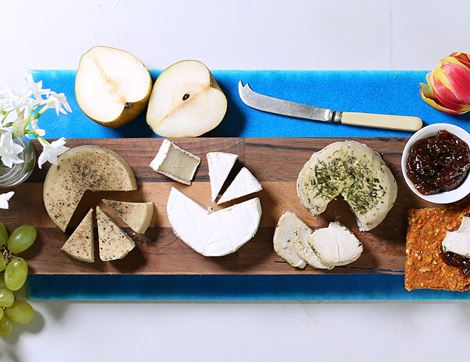 organic vegan cheese selection