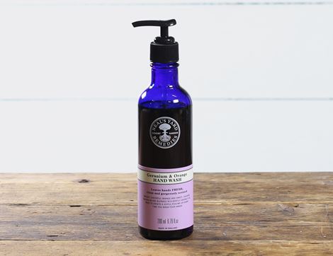 organic geranium and orange hand wash neals yard remedies