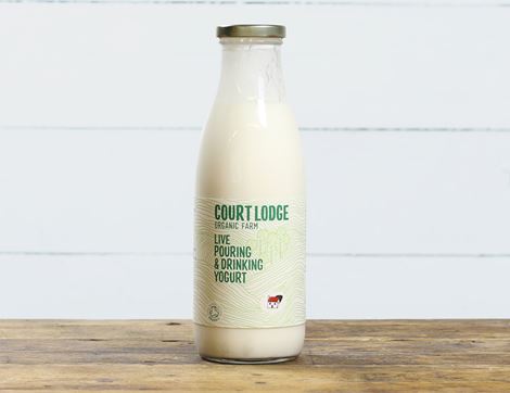 pouring yogurt court lodge farm