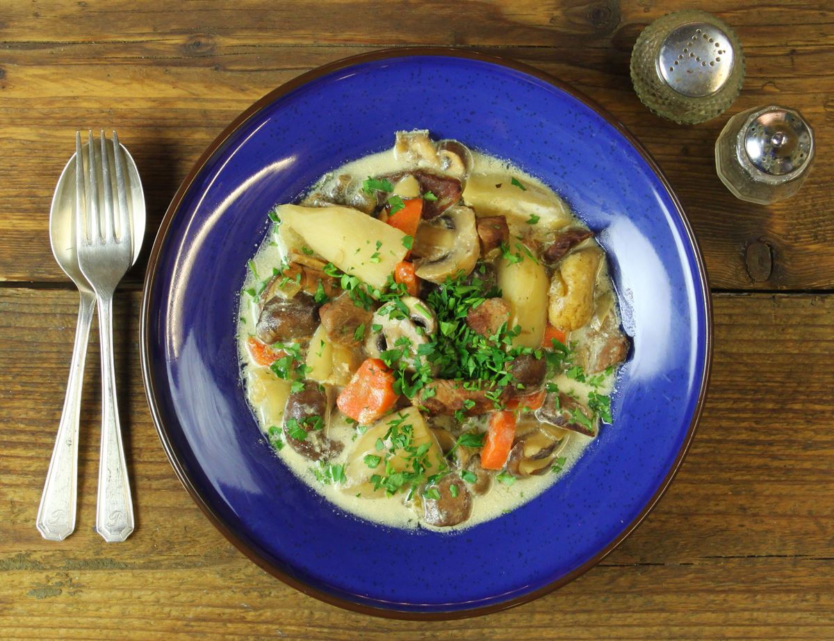 Pork & Porcini Stew