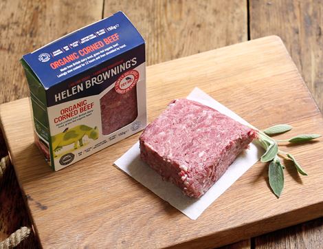 Corned Beef, Organic, Helen Browning (150g)