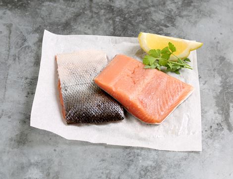 wild alaskan keta salmon