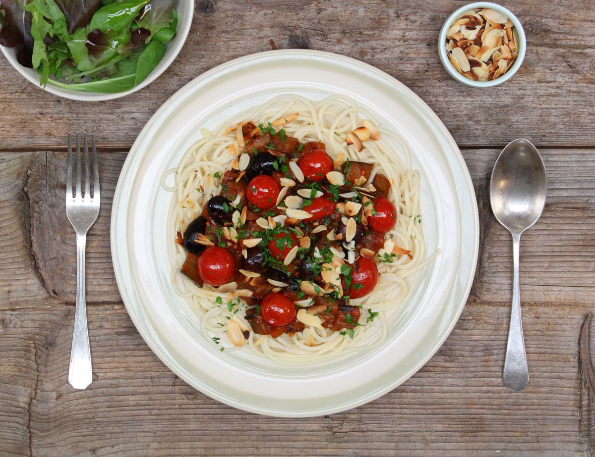 Spaghetti Alla Caponata