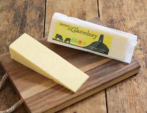 Farmhouse Mature Cheddar, Organic, Green's of Glastonbury (250g)
