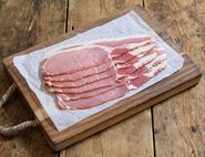 Smoked Back Bacon, Nitrate-Free, Organic, Helen Browning's (184g)