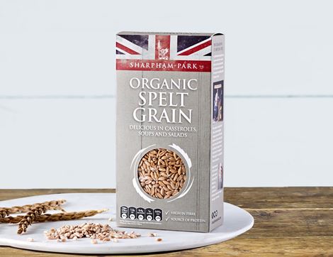 Spelt Grain, Organic, Sharpham Park (500g)