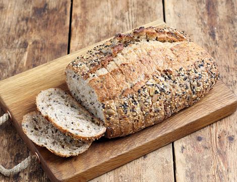 Seven Seeded Sourdough, Sliced, Organic, Seven Seeded (500g)