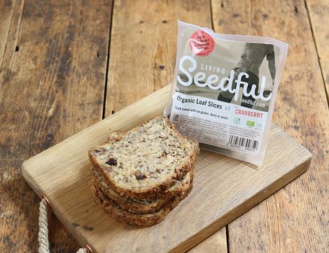 Cranberry Sliced Loaf, Gluten Free, Organic, Seedful (275g)