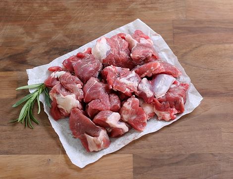 Diced Lamb, Organic, Daylesford (300g)