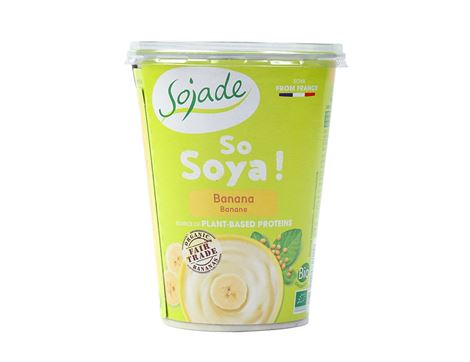 Banana Soya Yogurt, Sojade (400g)