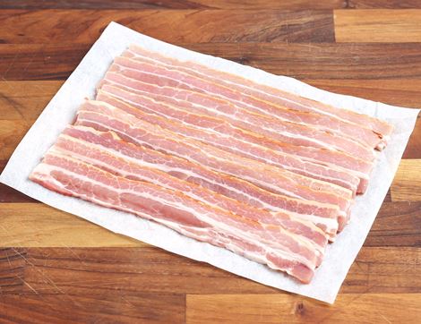 Smoked Streaky Bacon, Nitrate-Free, Organic, Helen Browning's (184g)