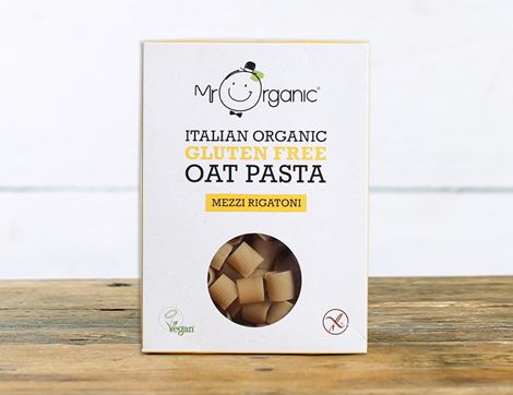 organic oat mezzi rigatoni pasta mr organic 