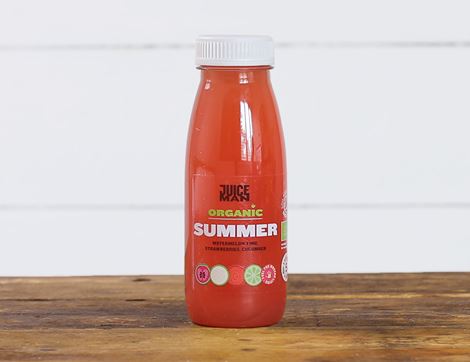 watermelon and strawberry summer juice