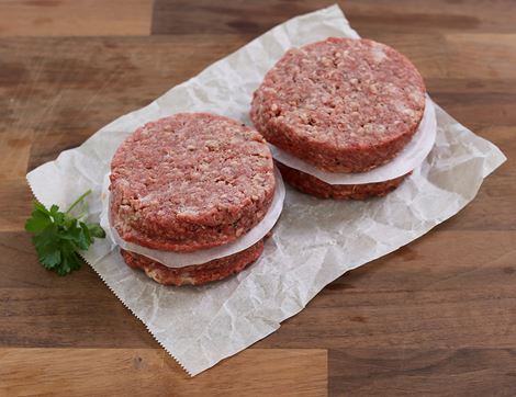 Beef Burgers, Organic, Daylesford (340g)