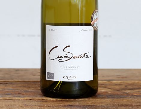 Paul Mas Cuvée Secrete Chardonnay, No Added Sulphur, Organic (750ml)