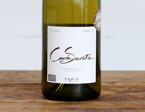 Paul Mas Cuvée Secrete Chardonnay, No Added Sulphur, Organic, 2021 (75cl)