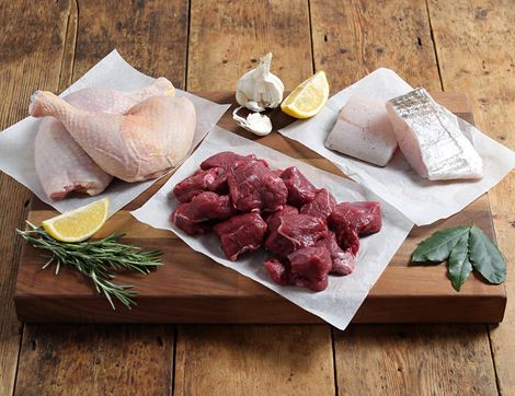 seasonal meat & fish box